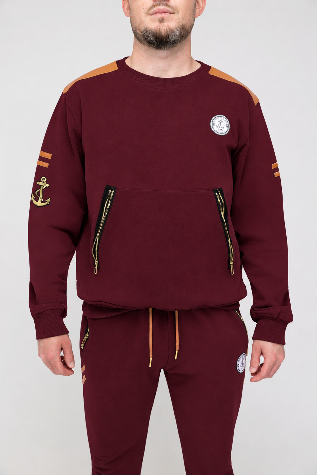 Voyager Sweat Suit Burgundy view 7