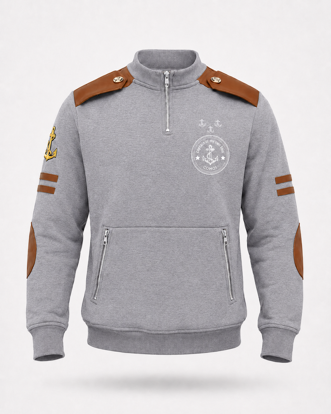 Voyager Quarter Zip - Grey