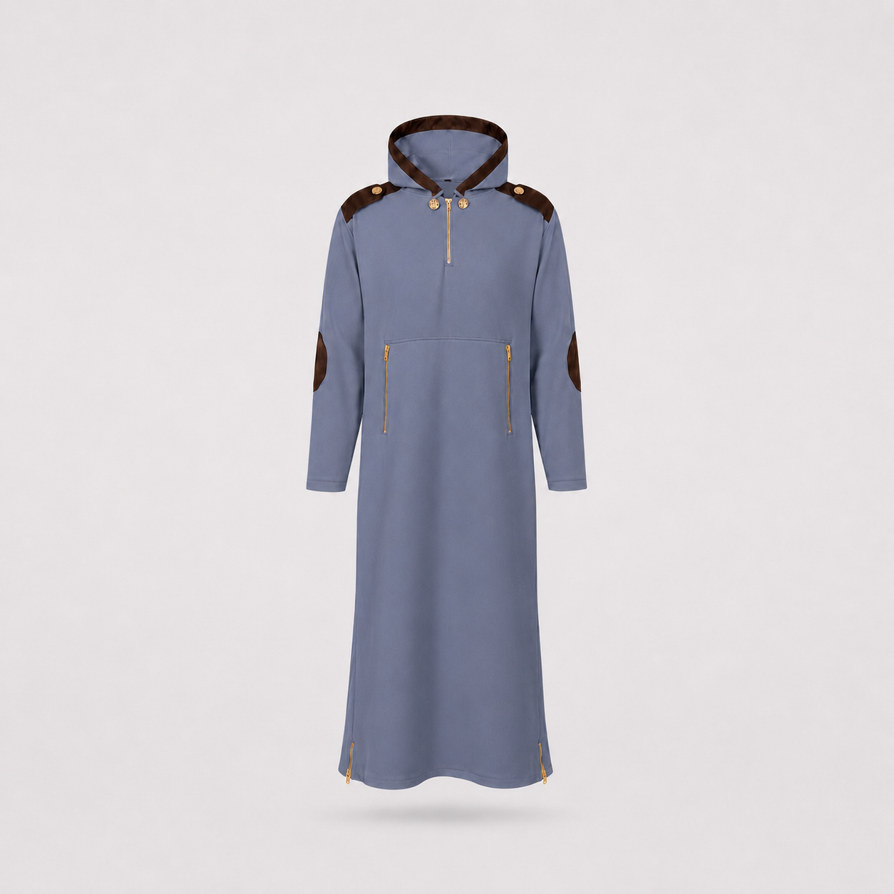 Hooded Thobe - Grey