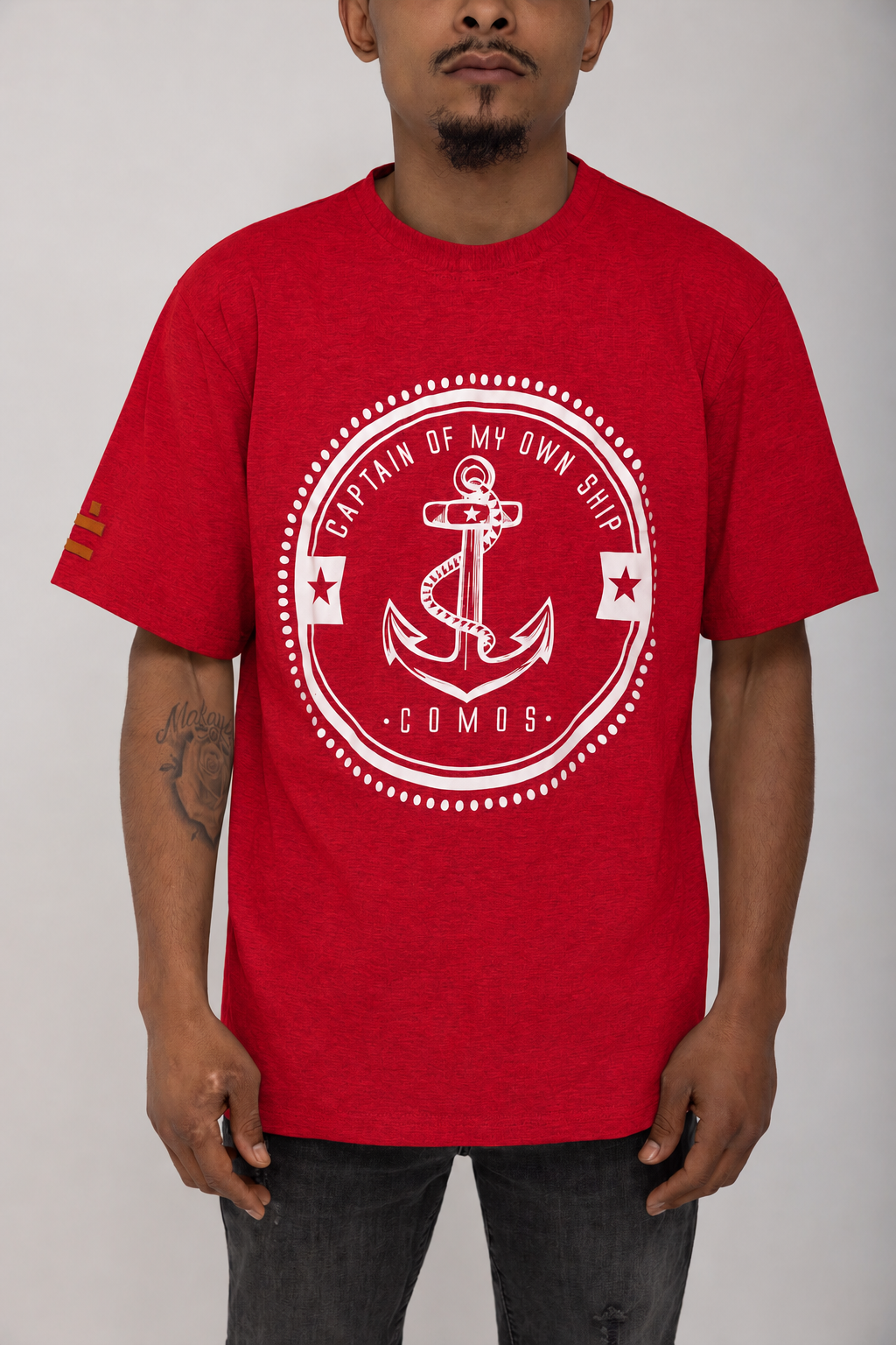 Voyager Tee Red view 3