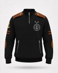 Voyager Quarter Zip Black view 1