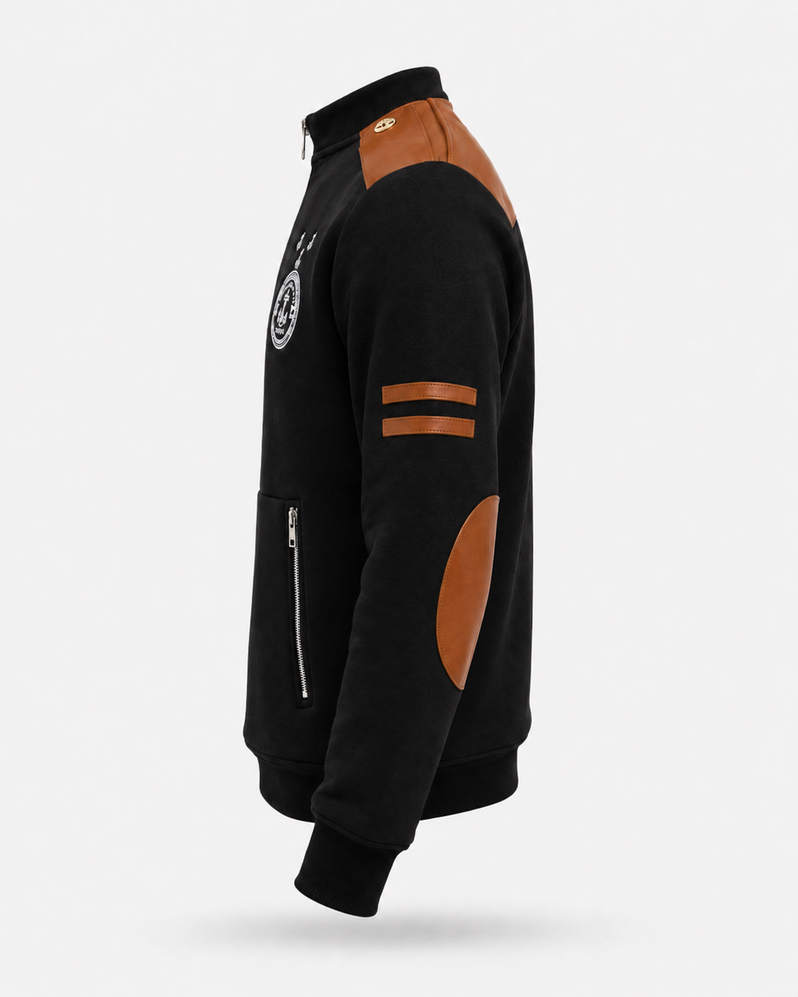 Voyager Quarter Zip Black view 2
