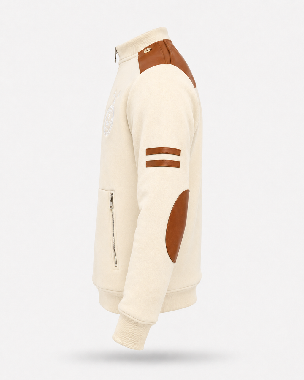 Voyager Quarter Zip Cream view 2