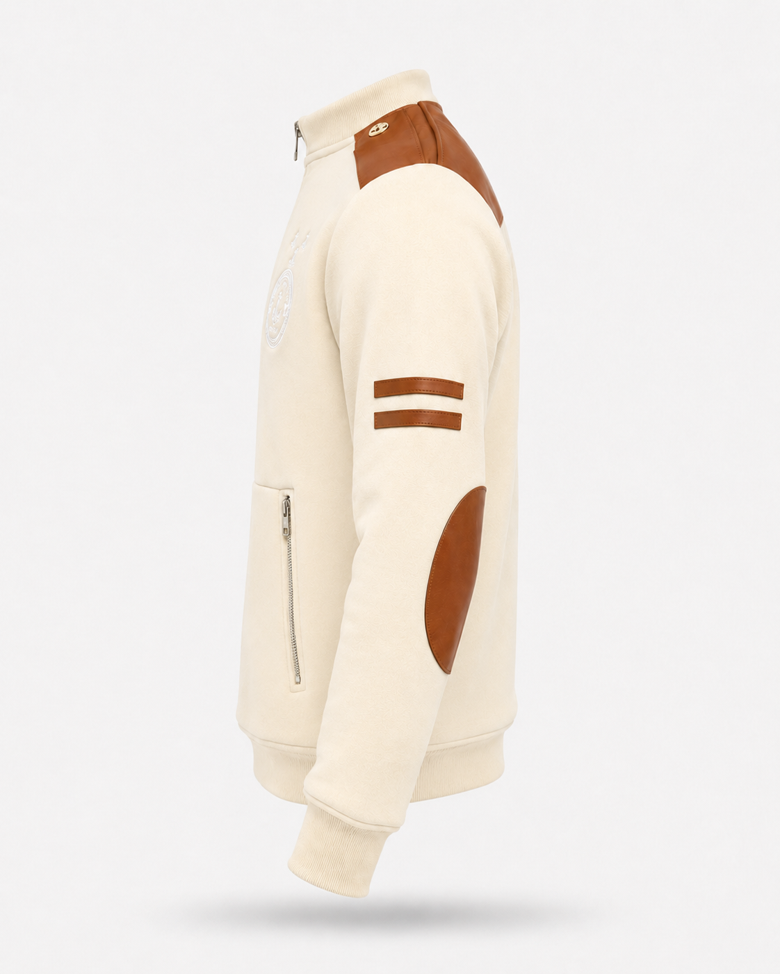 Voyager Quarter Zip Cream view 2