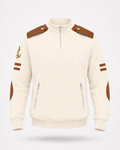 Voyager Quarter Zip Cream view 1