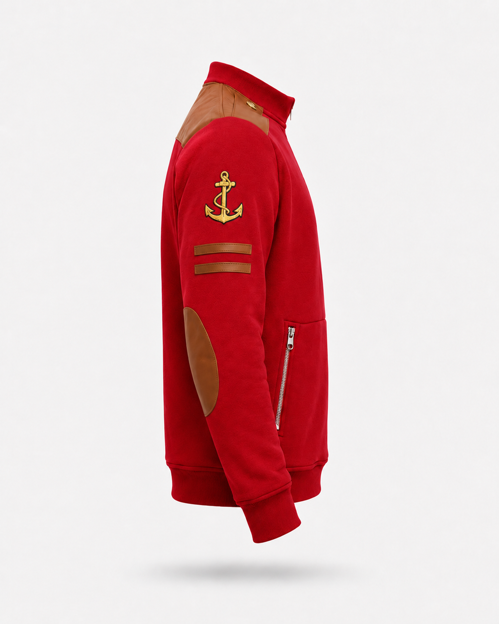 Voyager Quarter Zip Red view 3