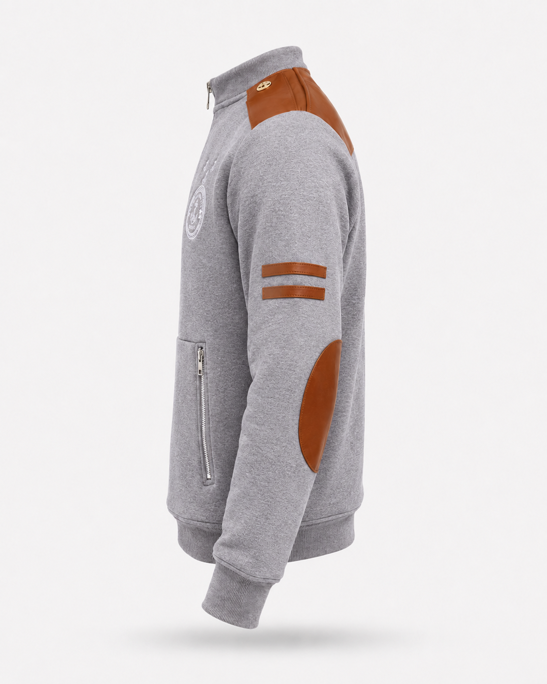 Voyager Quarter Zip Grey view 2