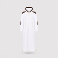 Hooded Thobe White view 1