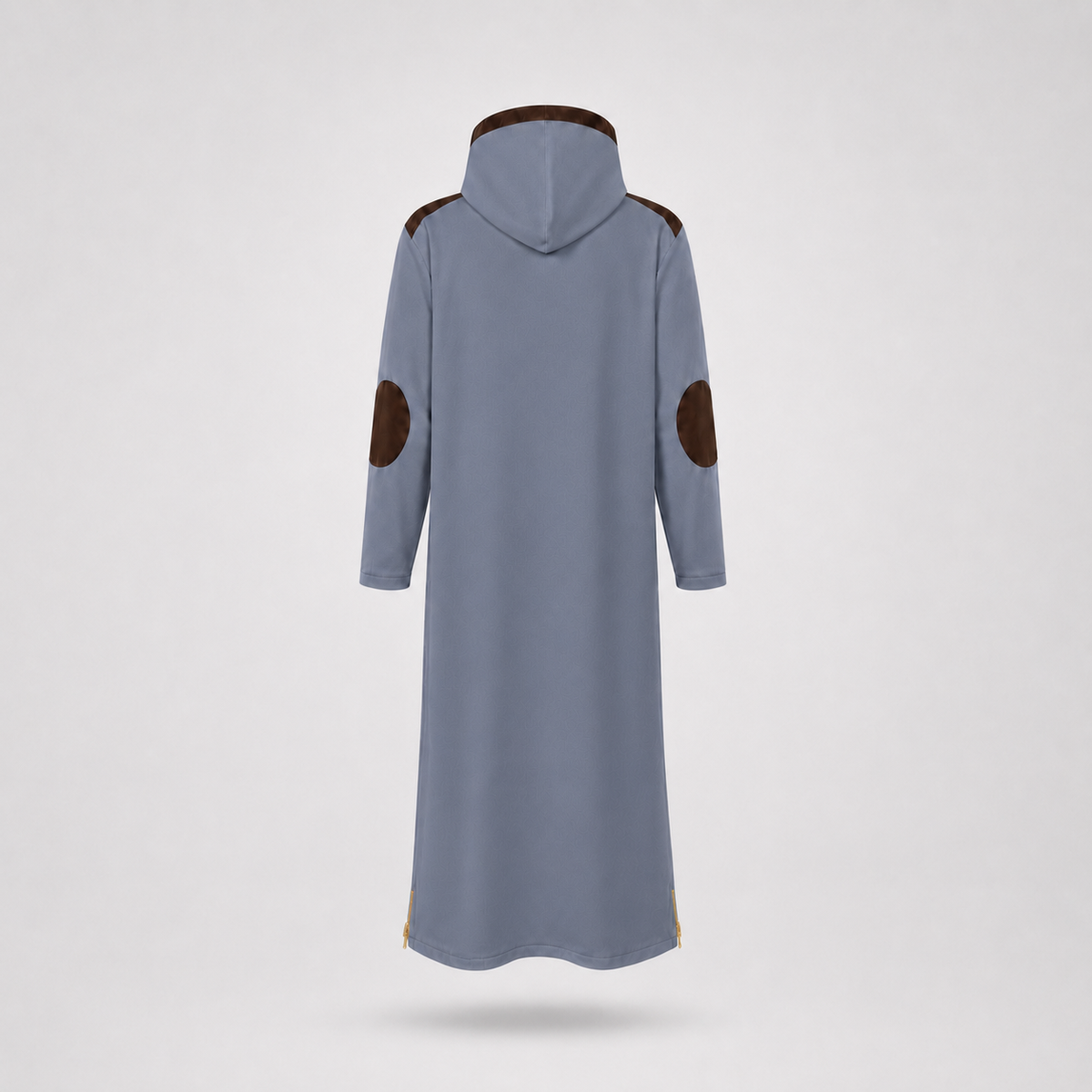 Hooded Thobe Grey view 4