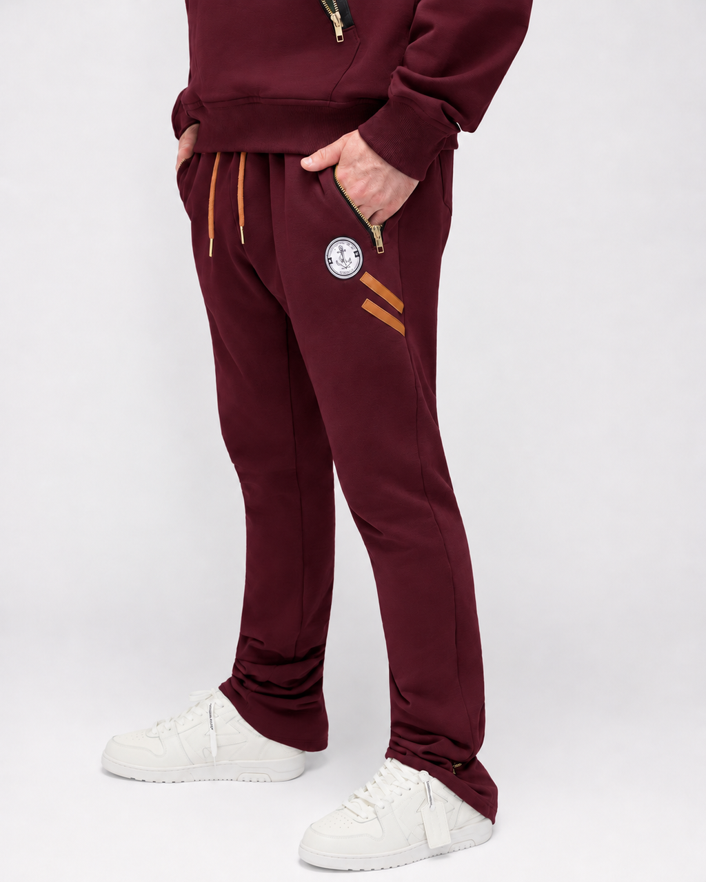 Voyager Sweat Suit Burgundy view 9