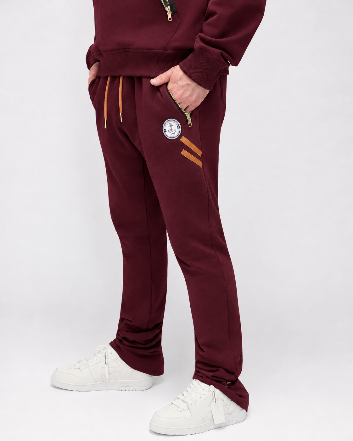 Voyager Sweat Suit Burgundy view 9