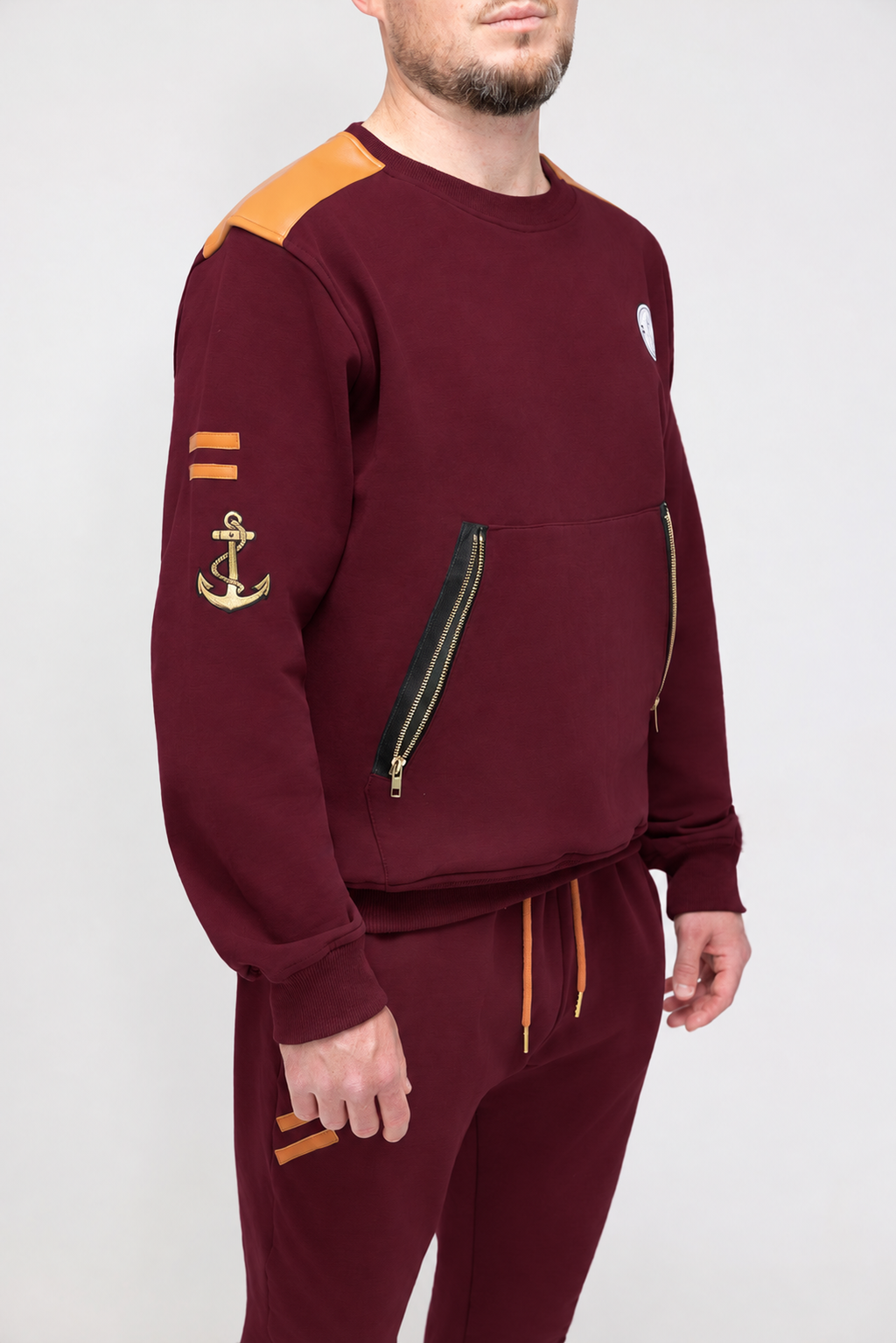 Voyager Sweat Suit Burgundy view 8