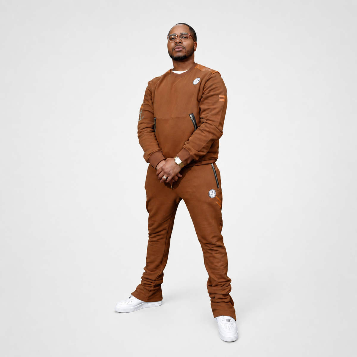 Voyager Sweat Suit Brown view 5