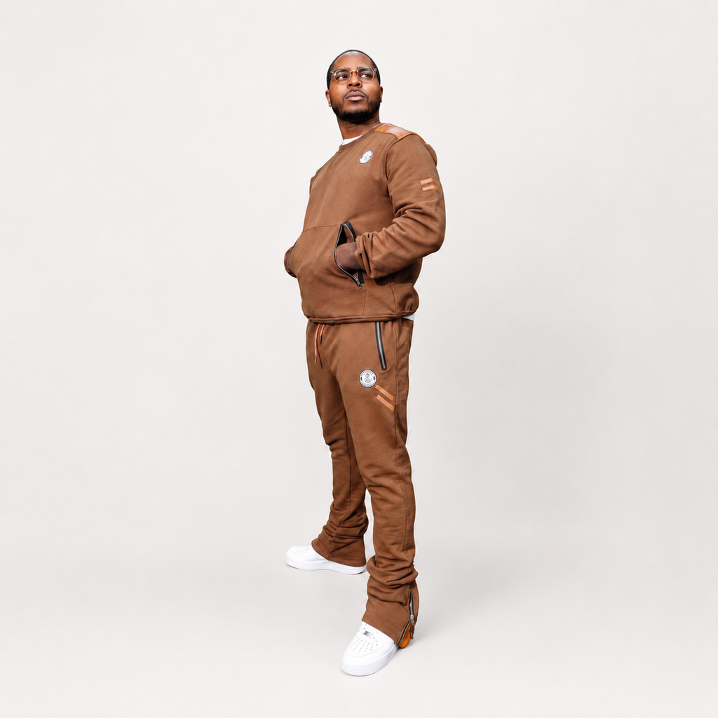Voyager Sweat Suit Brown view 6