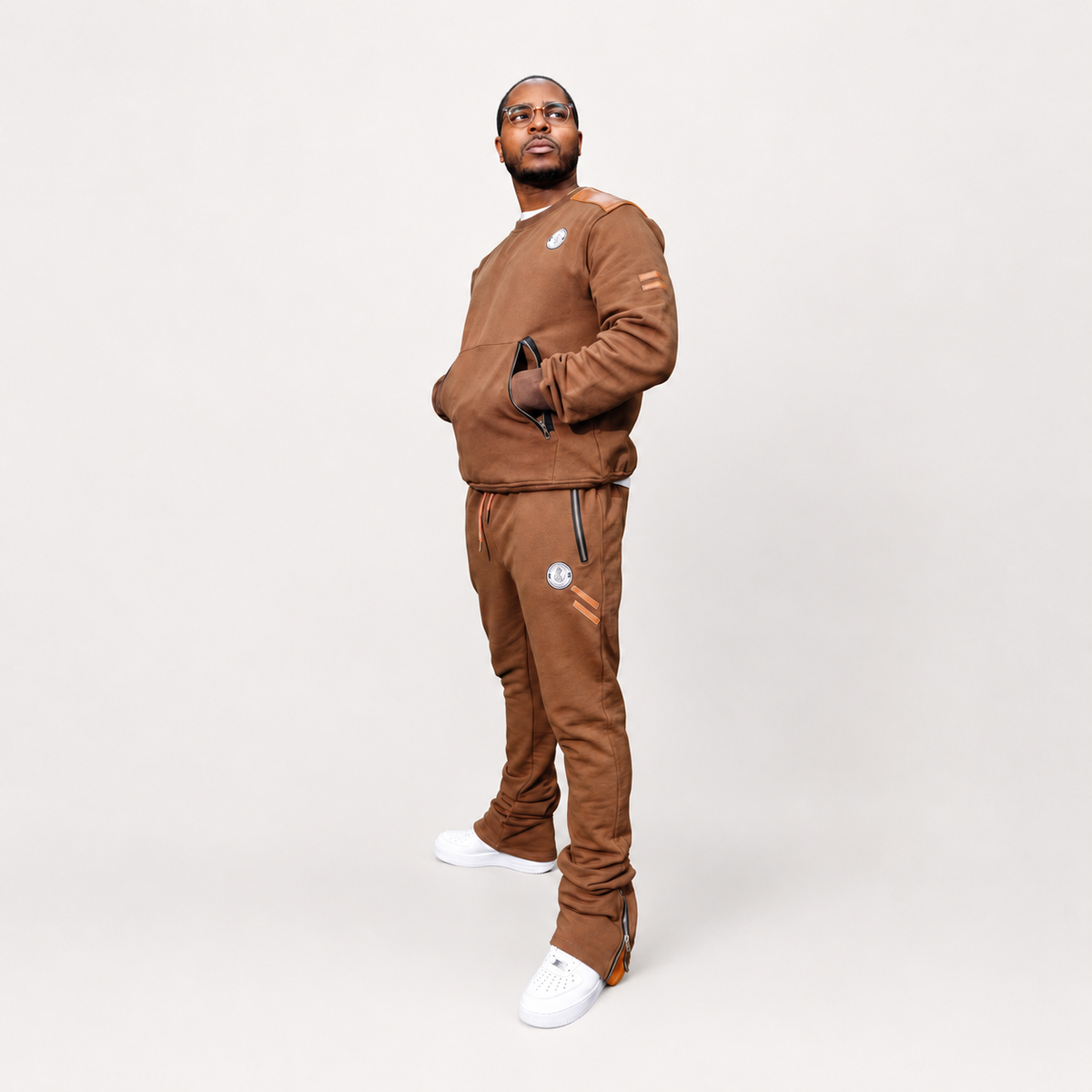 Voyager Sweat Suit Brown view 6