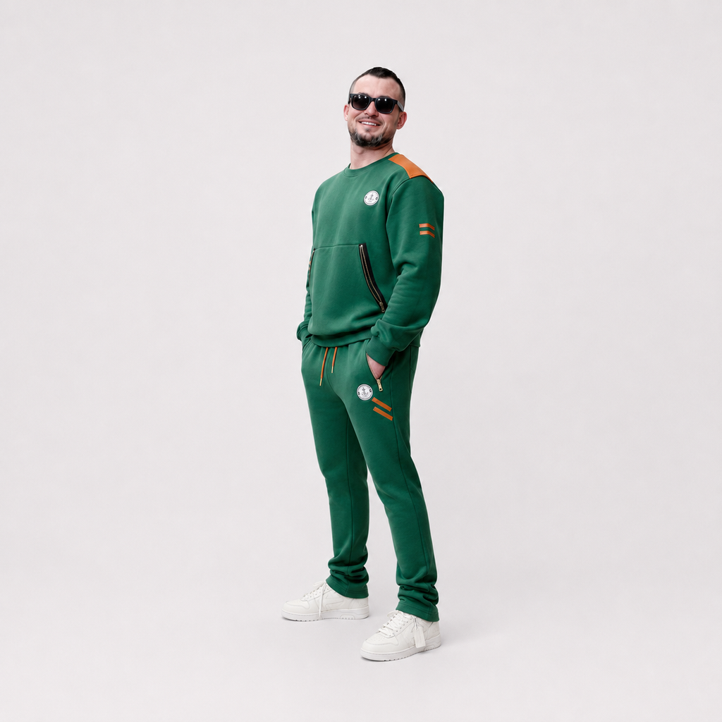 Voyager Sweat Suit Green view 3